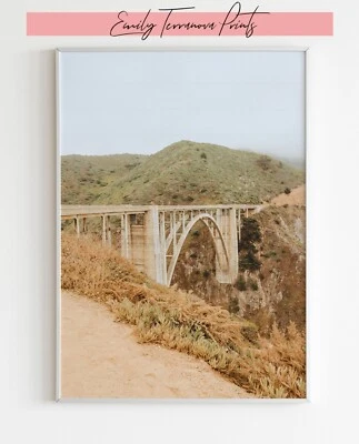 Bixby Creek Bridge | California Photography | Luster Print : Unframed - Image 1 of 4