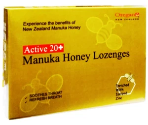 Oregan Active 20+ Manuka Honey Lozenges 42gm New & Free Shipping - Picture 1 of 1