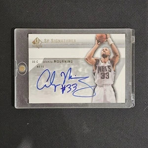2004 Upper Deck SP Authentic Alonzo Mourning Auto - Picture 1 of 2