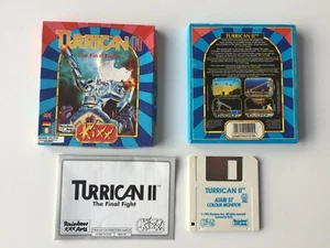 Turrican II 2 the final fight Atari ST box carton - Imagen 1 de 4