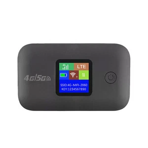 4G Przenośny odblokowany bezprzewodowy router WiFi 4G Mobilny szerokopasmowy hotspot LCD MIFI - Zdjęcie 1 z 11