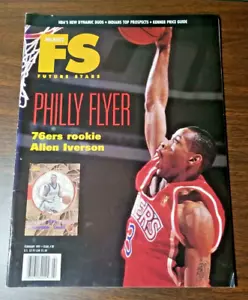 Allen Iverson Beckett Future Stars February 1997 - 76ers Rookie Philly Flyer - Picture 1 of 10