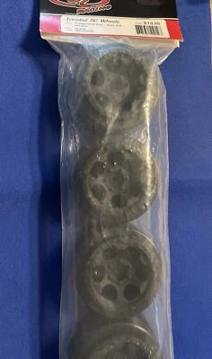 Ruedas traseras DE Racing Trinidad Short Course (negras) (DER-TS4-RB) Foto 1 de 2