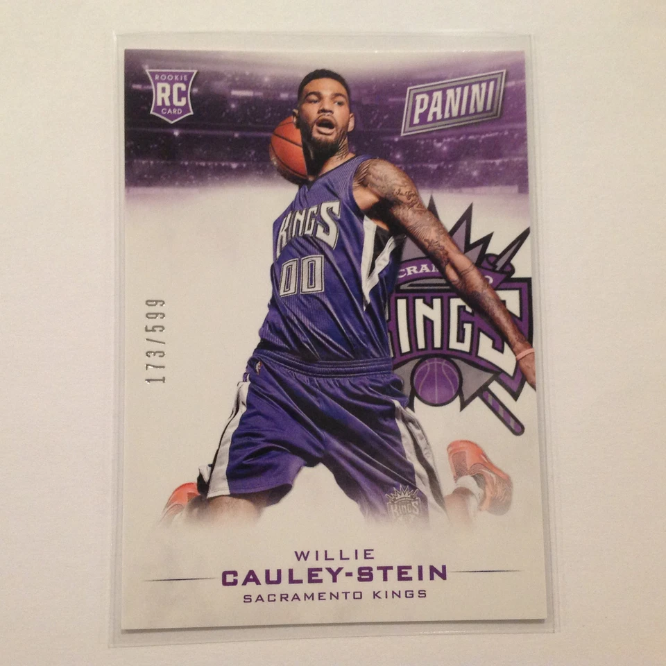 WILLIE CAULEY-STEIN #30 KINGS RC #ed/599 made 2015/16 black friday Panini - Image 1 of 1
