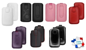 Custodia Universale In Pelle Taglia S Per Motorola Enzo / EX130 Wilder / GLEAM - Foto 1 di 3