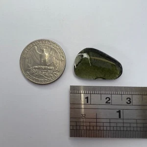 2,6g 13ct MOLDAVIT Cabochon einseitig poliert #ASP0029 - Bild 1 von 2