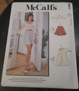 Neu McCall McCall's 8221 Nähen lernen Shorts 2 Längen Schnittmuster XS-S-M - Bild 1 von 1