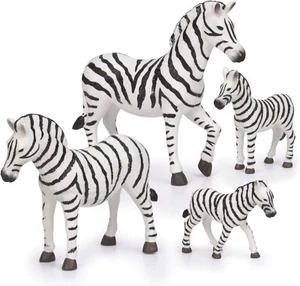 striped horse toy, striped horse figure, animal toy, animal miniature - Picture 1 of 4