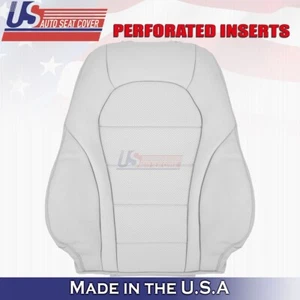 2015 to 2021 Fits Mercedes Benz C250 Driver Top Perforated Leather Cover Gray - Picture 1 of 7