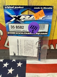 XRAY 35-8582 CLUTCH SPRINGS: 1.1mm x 3pc. ~NEW~ USA SHIPPED - Picture 1 of 3