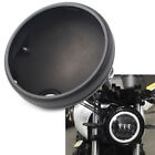 Motorrad-Scheinwerfer 7-Zoll-Retro-LED-Scheinwerfer-Shell für Harley Mattschwarz
