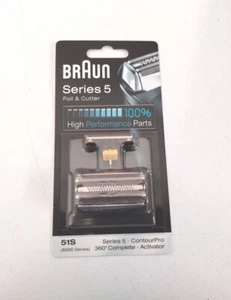 Testina Lamina Rasoio Braun 51S 51B Serie 5 8000 series - Foto 1 di 2