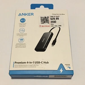Anker 4-in-1 Premium USB-C Hub - Picture 1 of 4