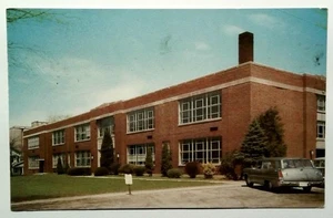 Vintage 1959 photochrome Postkarte Slocum School Defiance Ohio - Bild 1 von 2