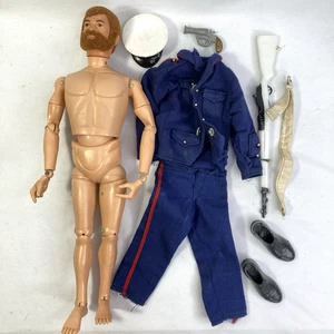 Vintage GI Joe Adventure Team Figure With Marine Dress Uniform And Accessories - Picture 1 of 14