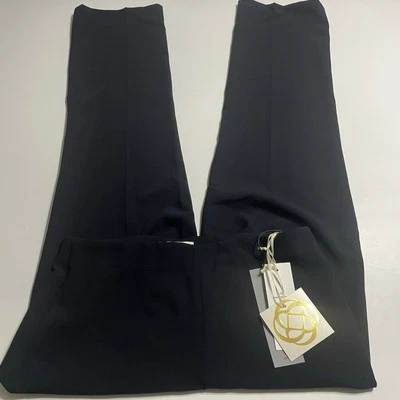 Etcetera Kate Pants Womens 12 Black Stretch Trousers Black 35x32.5 NWT - Изображение 1 из 4