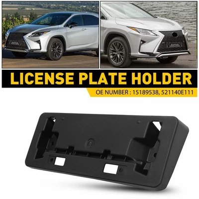 Soporte de matrícula de parachoques delantero para Lexus RX350/RX450h F Sport 2016-19 Foto 1 de 4