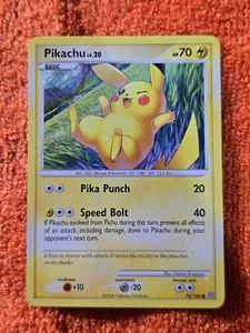 2008 Pokemon Diamond and Pearl Stormfront #70 Pikachu, C, NF/H, cd24 - Picture 1 of 3