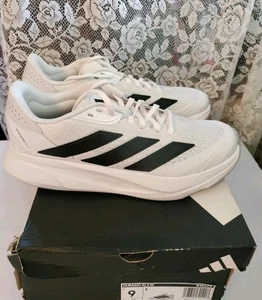 Adidas Duramo SL 2.0 White Black Size 9 Women NewIB Excellent Athletic Shoe. - Picture 1 of 8