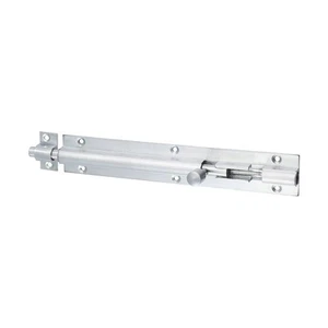 Timco - Bolt Laras Lurus - Satin Krom (Saiz 150 x 25mm - 1 Unit) - Picture 1 of 2