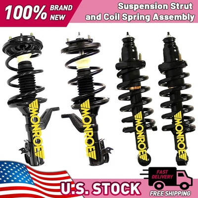 Puntales delanteros traseros con muelles helicoidales para Honda CR-V 2002 2003 2004 2005 2006 2,4 L Foto 1 de 4