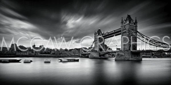Tower Bridge, Marcin Stawiarz, Wall Decor Home Art Print Poster 12" x 24" 1599 - Image 1 of 1