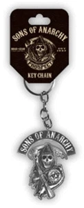 SONS OF ANARCHY GRIM SENAPER METALL SCHLÜSSELANHÄNGER - Bild 1 von 1