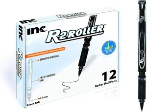 Inc. R2 Rollerball Penne - Set di penne a punta media da 0,7 mm con impugnatura comoda per Scho - Foto 1 di 12