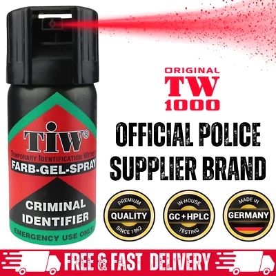 Farb-Gel Original 40mL Personal Protection Spray Criminal ID Dye Marker UK Legal - Image 1 of 4