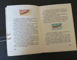Mozambique Portugal 1964 Galeotas Navy sandeels Ships RARE stamp book booklet - Picture 1 of 7