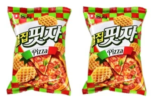 2Pack of Korean Popular Delicious Snack NONGSHIM BulZip Pizza 90g - Picture 1 of 5