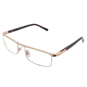 RSINC Cart montatura occhiali da vista uomo full rim lente metallo TR90 oro marrone 8100816 C4 - Foto 1 di 9