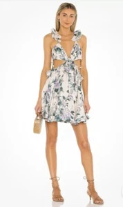 BNWT Zimmermann Dress SIZE AU 16 / US 12 Drangea Cassia Ruffle Mini Short Floral - Bild 1 von 8