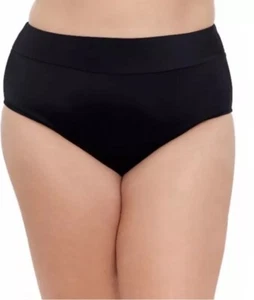 Bal Harbour Swim Women's Plus Size Tummy Control Black Swim Bottoms Size 3X NWT - Picture 1 of 6