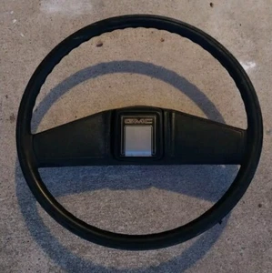 73-87 GMC TRUCK STEERING WHEEL JIMMY SIERRA OEM 2 BAR C15 K15 SUBURBAN DRIVER - Picture 1 of 10