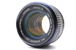 [Excellent] Minolta MC Rokkor PG 50mm f/1.4 Standard MF Lens from Japan - Picture 1 of 7
