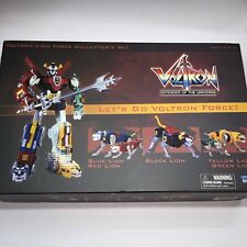 Toynami 2008 Voltron Lion Force Collector's Set Blue Red Black Yellow Green Lion