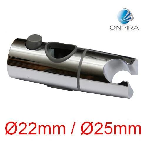 Duschkopf  Schieber Gleiter Halter Wandstange Duschstange Chrom - Bild 1 von 4