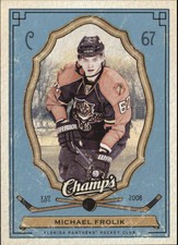2009-10 Upper Deck Champ's Panthers Hockey Card #48 Michael Frolik