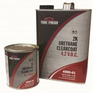 TRANSTAR 4900-04 Urethane Clearcoat, 1 qt Can, True, 4:1 Mixing - Picture 1 of 2