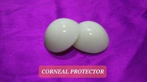 Corneal Shield Protector 24mm 2pc set Ophthalmic Eye Shield FAST SHIPPING - Picture 1 of 3