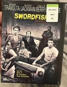 Swordfish (DVD, 2001) Snapcase Crime Thriller John Travolta Hugh Jackman NEW + - Picture 1 of 4