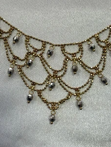 10k solid gold necklace Choker 17” - Picture 1 of 5