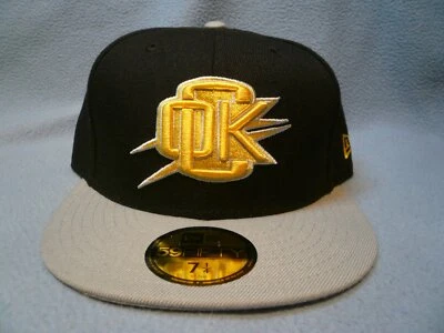 New Era 59fifty Oklahoma City Thunder Dark City Combo NEW Fitted cap hat OKC - Image 1 of 4