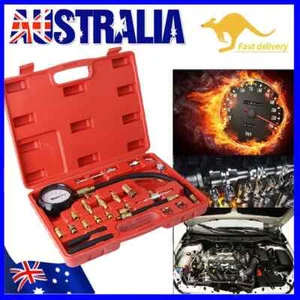 Universal Fuel Injection Gauge Kit Pressure Tester Test Car System Pump Tools - Picture 1 of 19