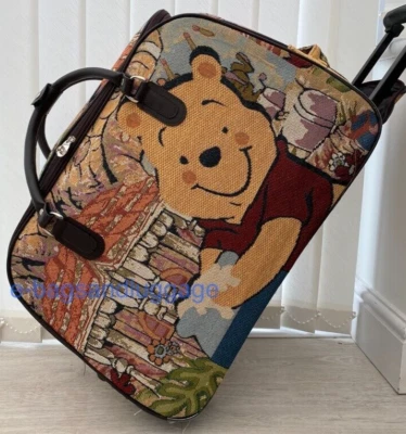 Winnie The Poo Duffle Bag Gym Overnight  Weekend City Breaks Luggage 3 to 7 Days - Image 1 of 4