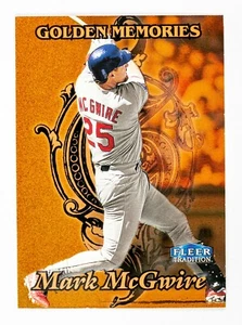 Mark McGwire #318 (1998 Fleer Tradition) Golden Memories, St. Louis Cardinals - Picture 1 of 2
