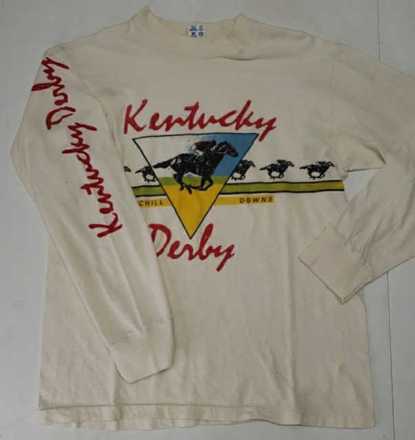 Vintage 80s Jazzercise Churchill Downs Louisville Kentucky T Shirt Size XL  Fits Smaller Bright Yellow Awesome Graphic -  Canada