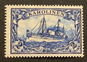 Travelstamps:Germany Karolinen Carolines Stamps UnWMK 2m Mint, Og, Hinged - Picture 1 of 6