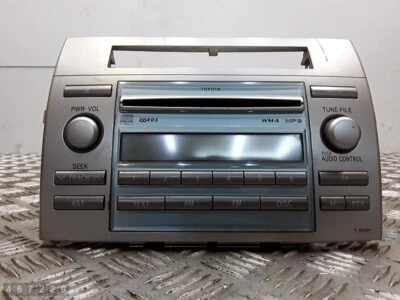 2008 TOYOTA COROLLA VERSO AUTORADIO CD CODE FEHLT MP3 WMA 861200F030 - Bild 1 von 4